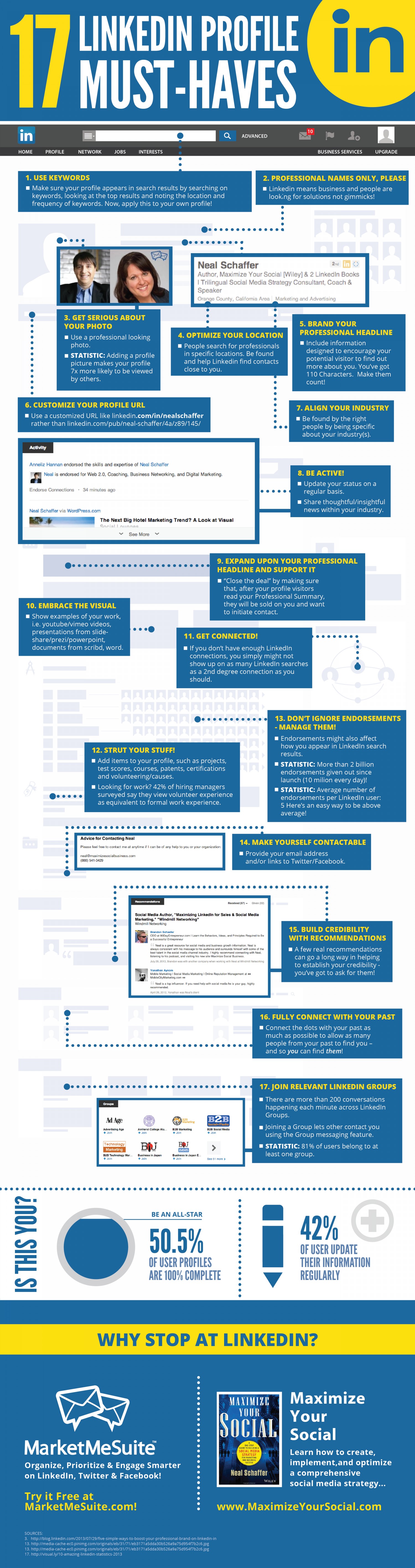 17-Steps-to-a-Perfect-Linkedin-Profile-Infographic