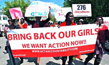 Bring Back Our Girls Protest At Nigerian Embassy
