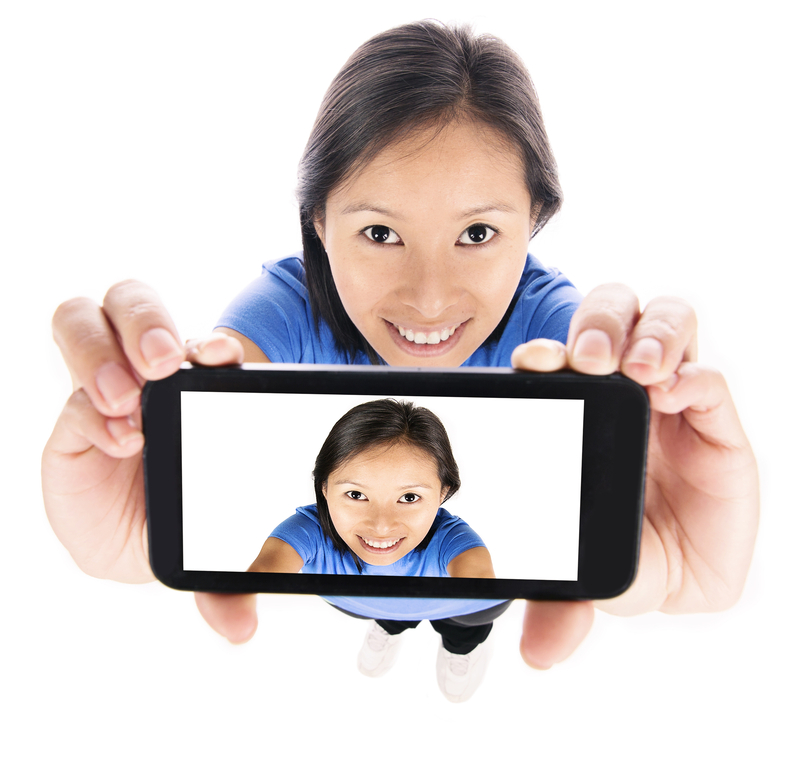 http://www.dreamstime.com/royalty-free-stock-photo-girl-selfie-asian-isolated-white-image40386325