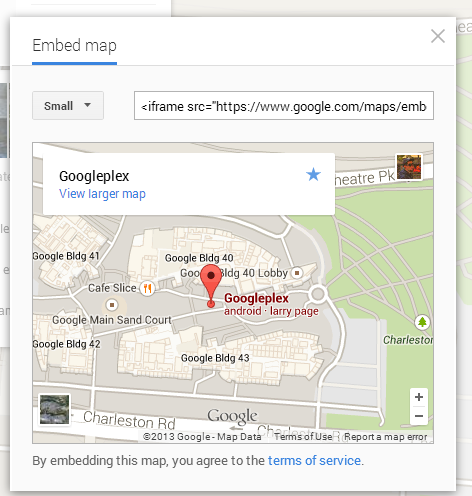 embed-google-maps