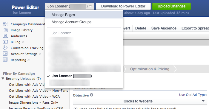facebook-power-editor-manage-pages