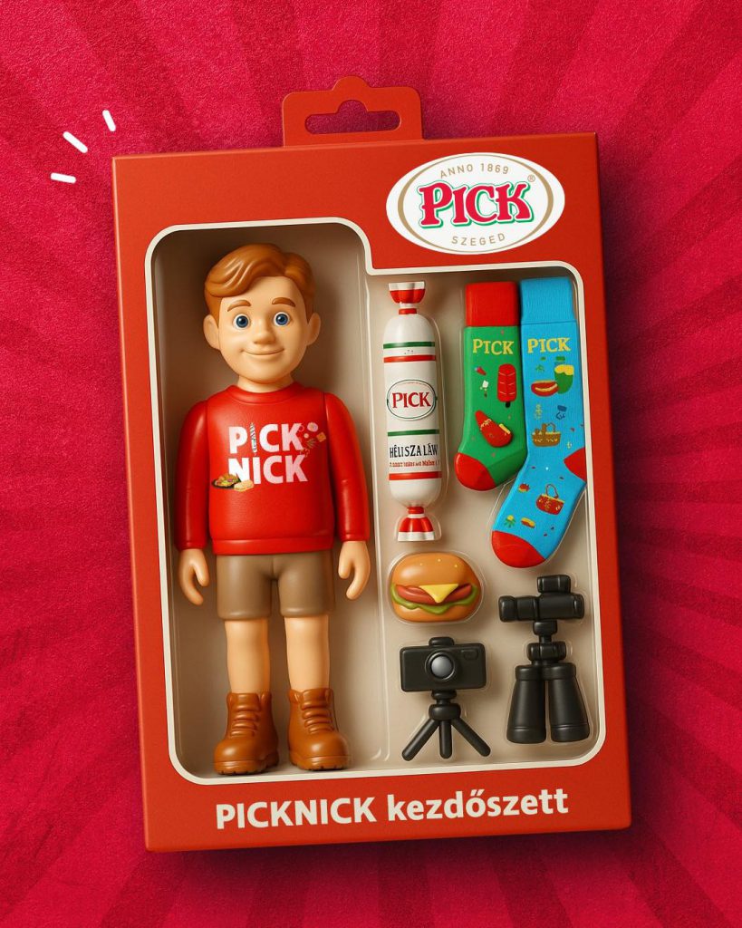 PICK PICKNICK akciófigura kezdőszett