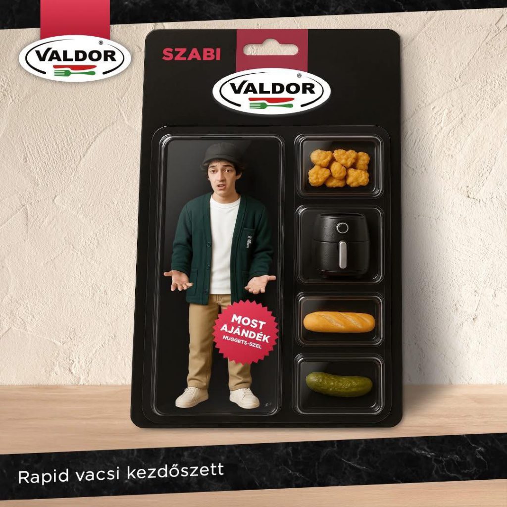 VALDOR Szabi akciófigura kezdőszett